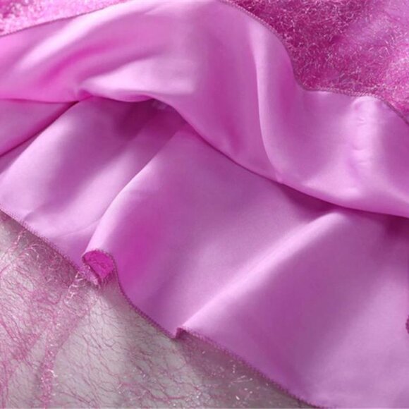 Kid Girl Sofia First Princess Long Dress up Costume Cosplay Gown Hallowe… - Picture 3 of 13